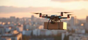 entregas con IA Dron